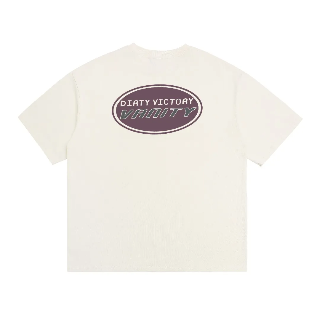 Beautiful Saint Michael retro butterfly portrait print Vintage loose pure cotton short-sleeved digital white ink direct injection, the fabric is breathable and the pattern is three-dimensional and clear. Fabric: Double yarn 240g Style number: S822 Size: S-M-L-XL Color: Off-white Price: P110